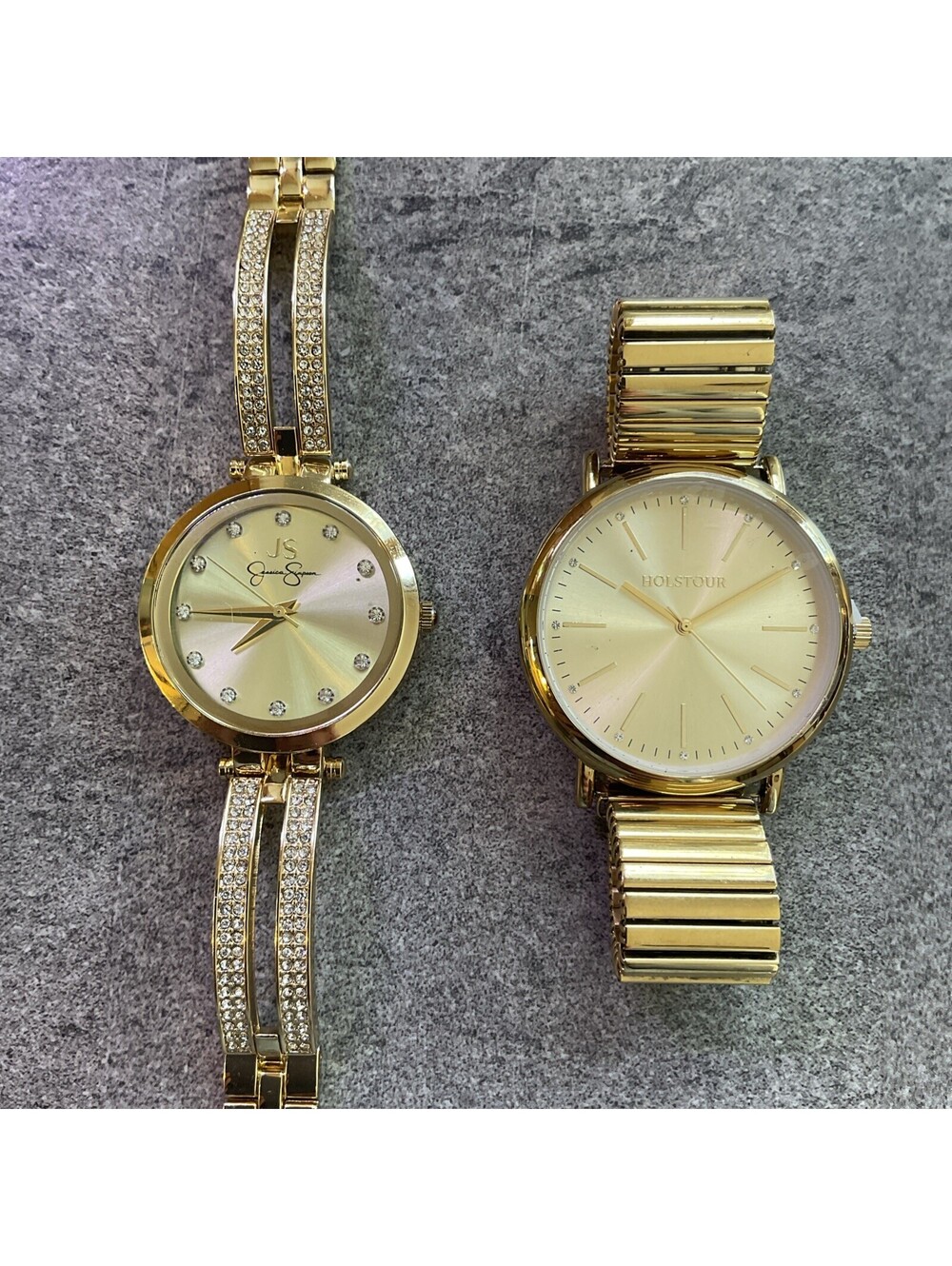 Beautiful Pair Of Vintage Womens Watch Both Watches Run Great In Nice Shape B-D